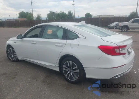 2021 Honda Accord Hybrid Ex-L из США, поврежденный, VIN 1HGCV3F53MA011255